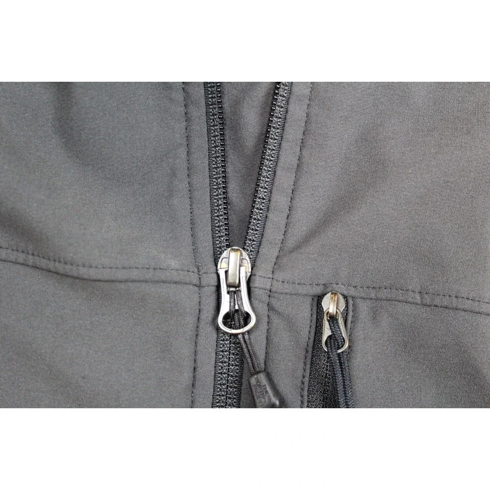 The North Face Apex Bionic Mens Softshell Jacket Black Full Zip XL  FTB0W+TNOW